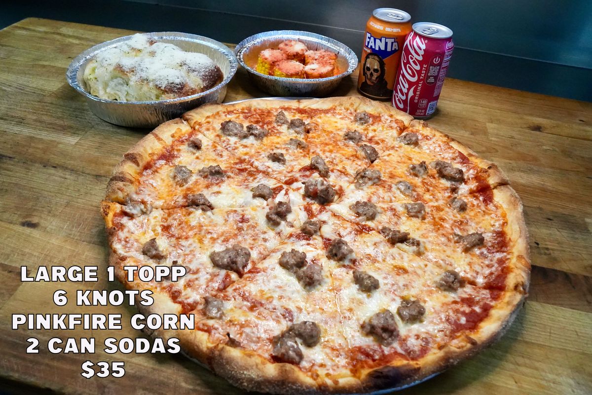 Large one-topping special